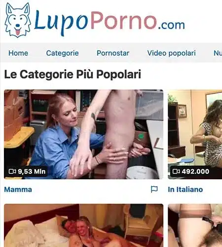 LupoPorno Banner